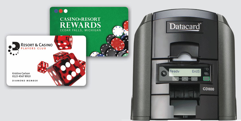 Datacard Open Card casino printer for Casino Embosser