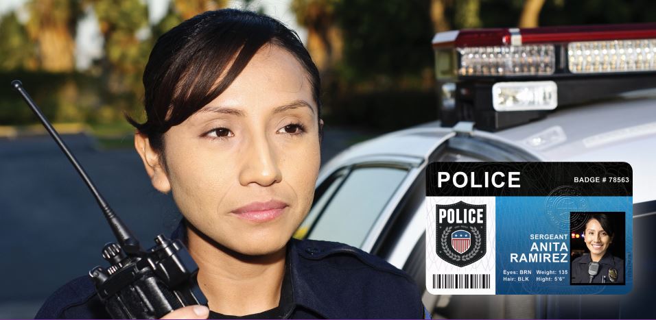 Police Law Enforcement ID Card